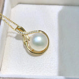 11-12mm Freshwater Pearl Pendant Necklace