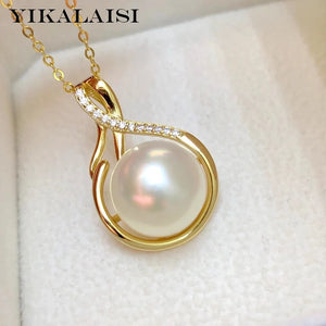11-12mm Freshwater Pearl Pendant Necklace