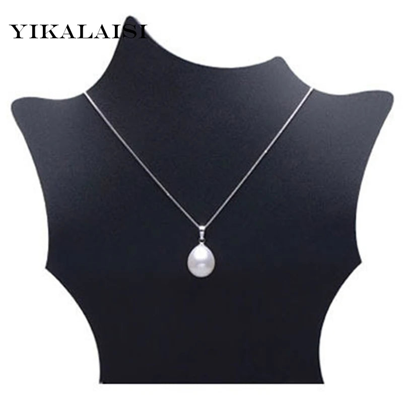 Natural Pearl Choker Necklace 925 Sterling Silver Jewelry