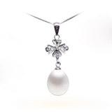 Natural Freshwater Pearl Pendant 925 Sterling Silver Jewelry