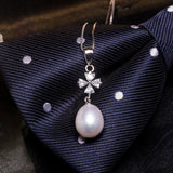 Natural Freshwater Pearl Pendant 925 Sterling Silver Jewelry