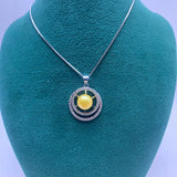 8-9mm Freshwater Pearl Necklace Chain Pendants