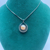 8-9mm Freshwater Pearl Pendant Necklace Chain Style Wholesales