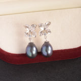 925 Silver Pearl Earrings Women