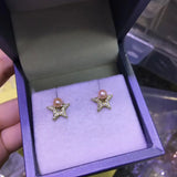 925 Silver Pearl Earrings 4-5mm Studs