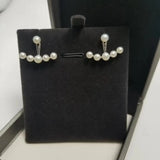 925 Sterling Silver Pearl Earrings 4-5mm Studs