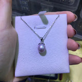925 Silver Pearl Pendant 8-9mm Natural Pearl Jewelry