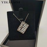 925 Silver Pearl Pendant 3-4mm Fine Natural Jewelry for Women