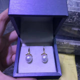 925 Silver Freshwater Pearl Jewelry Women 8-9mm 4
