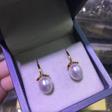 925 Silver Freshwater Pearl Jewelry Women 8-9mm 4