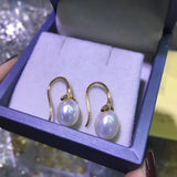 925 Silver Freshwater Pearl Jewelry Women 8-9mm 4