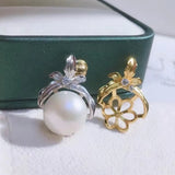 925 Silver Necklace Women 11-12mm Freshwater Pearl Pendant