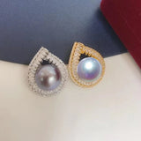 925 Sterling Silver Women's Necklaces with Natural Freshwater Pearl Pendants