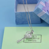 925 Silver Cage Pendant Freshwater Pearl Jewelry Gift