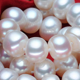 925 Silver Freshwater Pearl Necklace 8-11mm Womens Jewelry