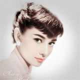 925 Silver Stud Earrings with Freshwater Pearl - Audrey Hepburn Style