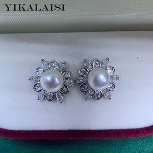 6-7mm Natural Freshwater Pearl Earrings Wholesales