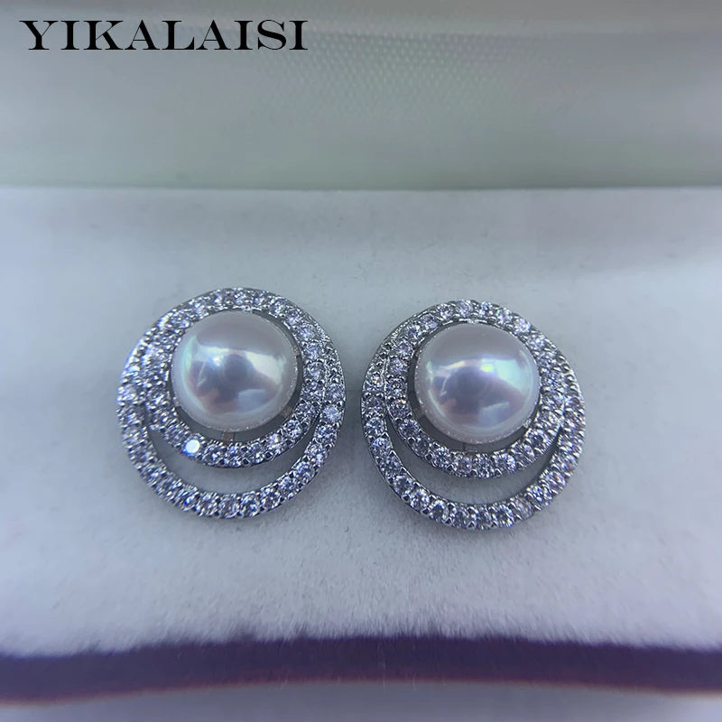 7-8mm Freshwater Pearl Earrings Wholesales