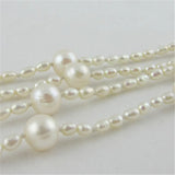 Long Multilayer Pearl Necklace for Women Accessories Statement Necklace