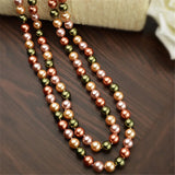 Long Pearl Necklace Mother Pearl Shellfish Women Accessories