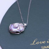 Baroque Purple Freshwater Pearl Pendant