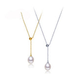 925 Silver Pearl Necklace Freshwater Pearl Jewelry for Women