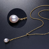 925 Silver Pearl Necklace Freshwater Pearl Jewelry for Women
