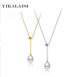 925 Silver Pearl Necklace Freshwater Pearl Jewelry for Women