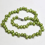 Fresh Water Pearl Necklace Rice Grain Shape