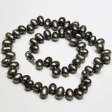 Fresh Water Pearl Necklace Rice Grain Shape