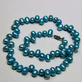 Fresh Water Pearl Necklace Rice Grain Shape