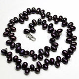 Fresh Water Pearl Necklace Rice Grain Shape