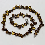 Fresh Water Pearl Necklace Regenerated Pearl Fine Jewelry