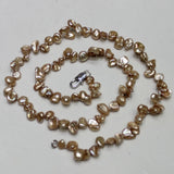 Fresh Water Pearl Necklace Regenerated Pearl Fine Jewelry