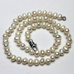 Small Round Freshwater Pearl Necklace