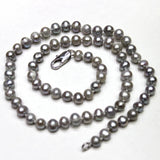 Small Round Freshwater Pearl Necklace