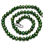 Small Round Freshwater Pearl Necklace