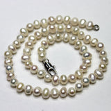Small Round Freshwater Pearl Necklace