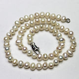 Small Round Freshwater Pearl Necklace