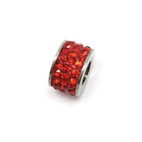 20pcs Mix Colors Clay Beads Rhinestone Charms for Bracelet DIY