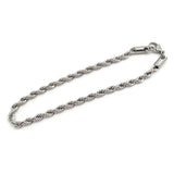 6pcs Men's Stainless Steel Chain Bracelet Not Fade