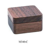 Personalized Mens Cufflinks Box Wedding Groom Wood Holder