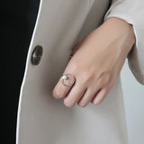 Sterling Silver Freshwater Pearl Ring for Girls
