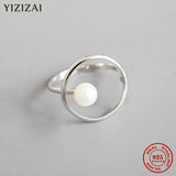 Sterling Silver Freshwater Pearl Ring for Girls