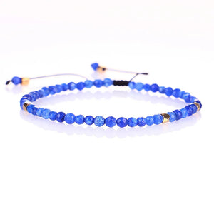4mm Natural Stones Beads Bracelet Couple Bracelet Gift