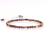 4mm Natural Stones Beads Bracelet Couple Bracelet Gift