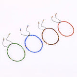 4mm Natural Stones Beads Bracelet Couple Bracelet Gift