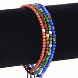 4mm Natural Stones Beads Bracelet Couple Bracelet Gift