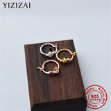 925 Sterling Silver Concentric Knot Hoop Earrings Fine Jewelry Gift