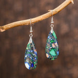 Geometric Shape Gem Drop Earring Ethnic Jewelry